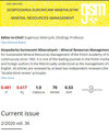 Gospodarka Surowcami Mineralnymi-Mineral Resources Management雜志封面